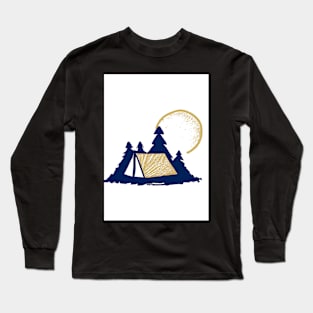 Camping Tent Long Sleeve T-Shirt